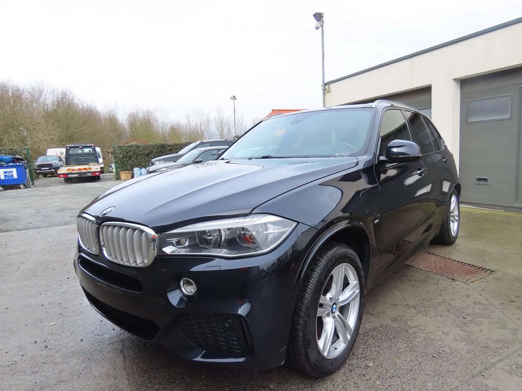BMW X5 2.0AS xDrive40e pack M Plug-In Hybrid (bj 2016), Auto's, Automaat, 77 g/km, Gebruikt, Blauw