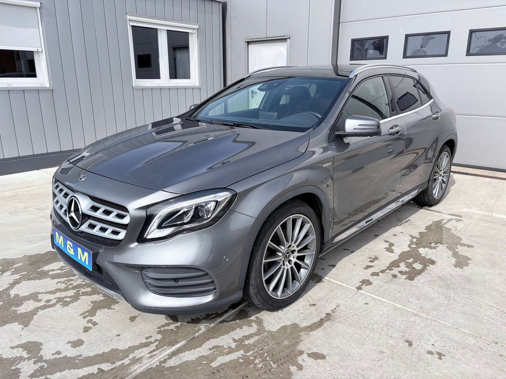 Mercedes-Benz GLA 200 GLA 200 Edition Automaat *12M garantie, Autos, Cuir, Argent ou Gris, Achat, USB