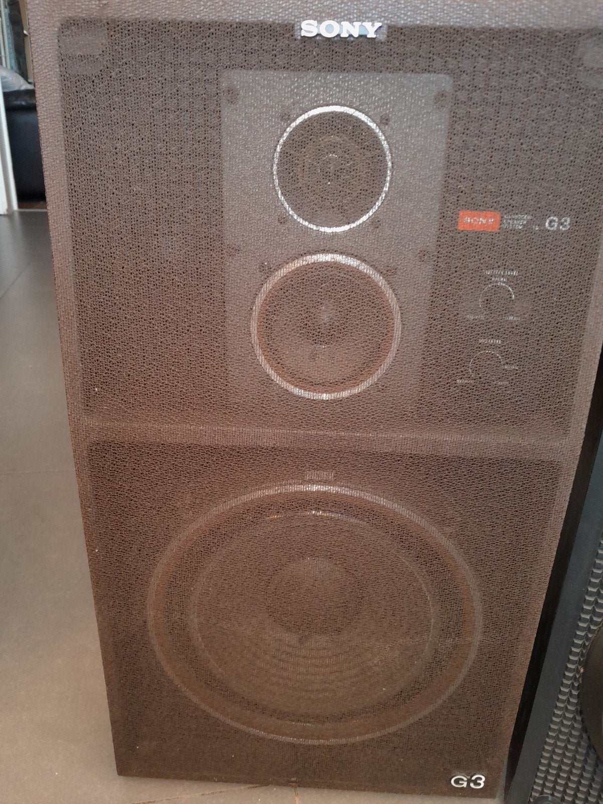 Urgent cause besoin de place : Enceintes vintage Sony SS-G3, TV, Hi-fi & Vidéo, Enlèvement, Utilisé, Autres types, Sony