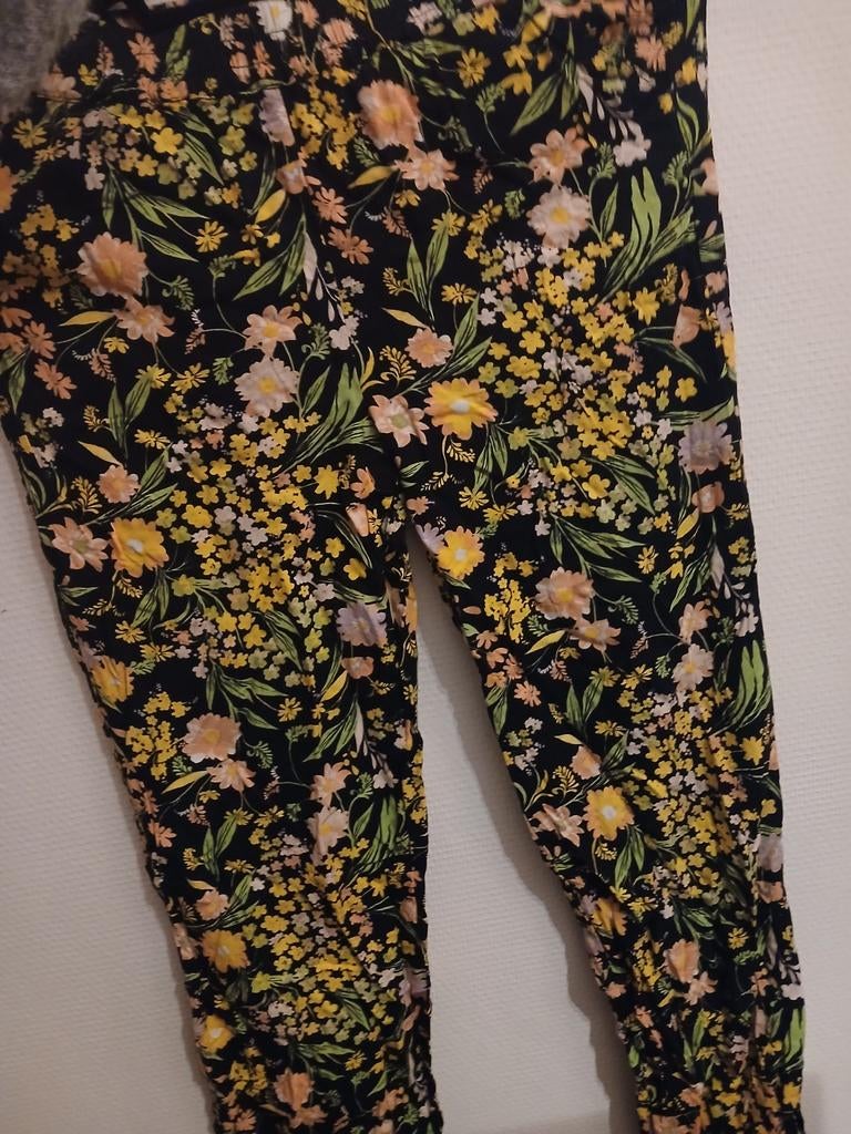 Broek met bloemmetjes, Overige kleuren, Nieuw, Lang, Ophalen