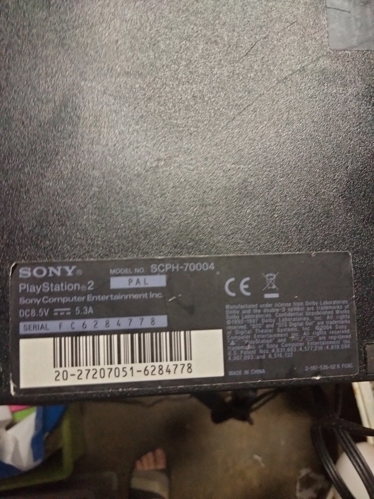 Playstation 2 console, Computers en Software, Accu's en Batterijen, Ophalen of Verzenden