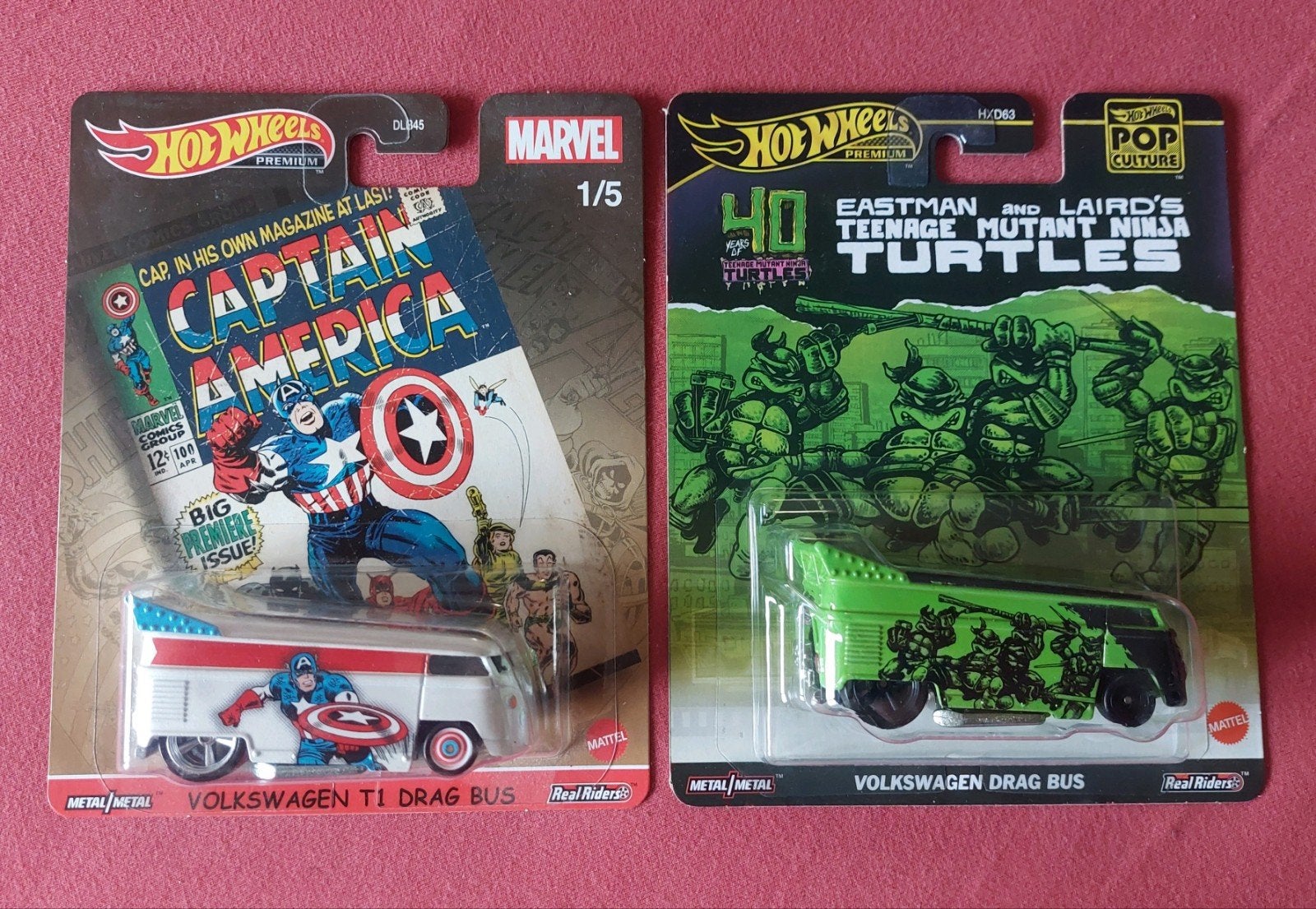Hot Wheels Volkswagen Drag Bus (2x), Verzamelen, Ophalen of Verzenden, Nieuw, Auto's