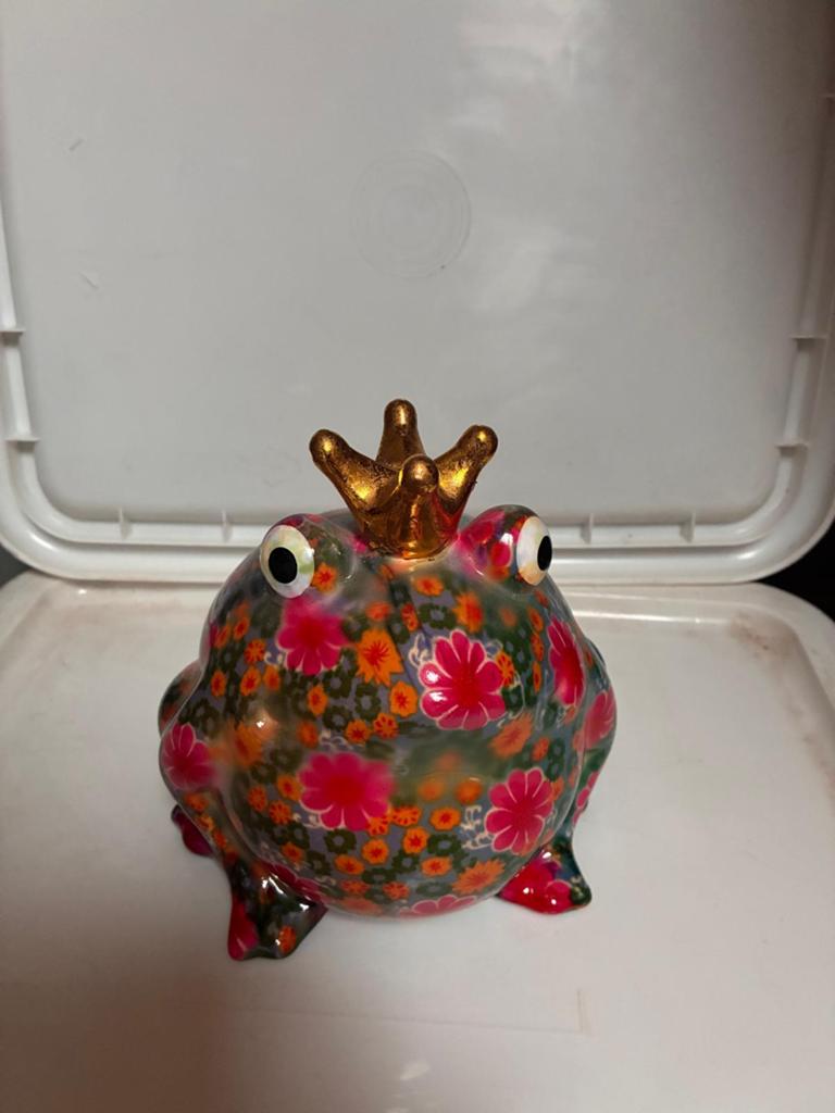 Spaarpot kikker, Verzamelen, Swarovski, Ophalen, Zo goed als nieuw