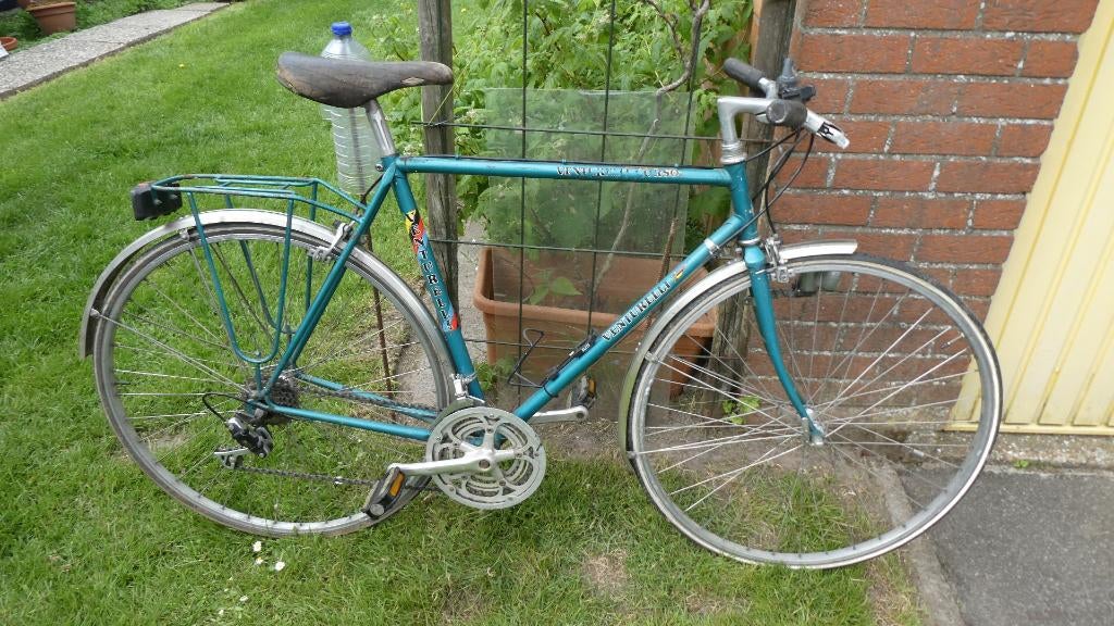 Herenfiets., Ophalen