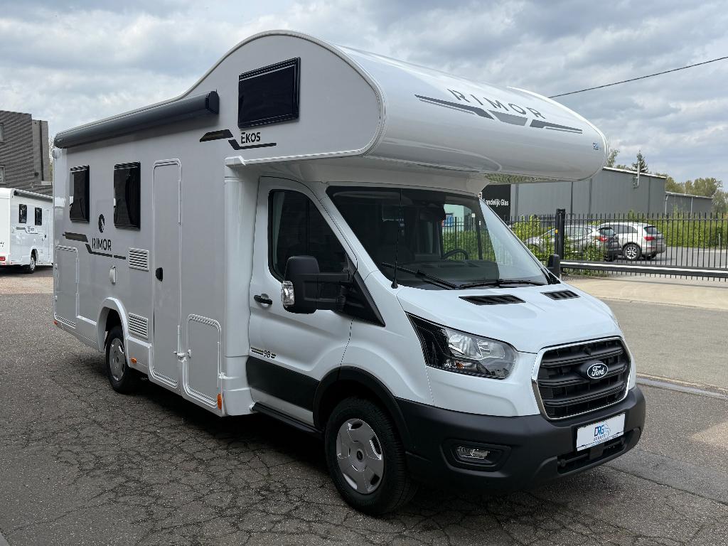 Rimor Ekos 98 Nieuw *Promo Deal* einde reeks, Caravans en Kamperen, Mobilhomes, Bedrijf, tot en met 4, Alkoof, Rimor, Ford, 6 tot 7 meter