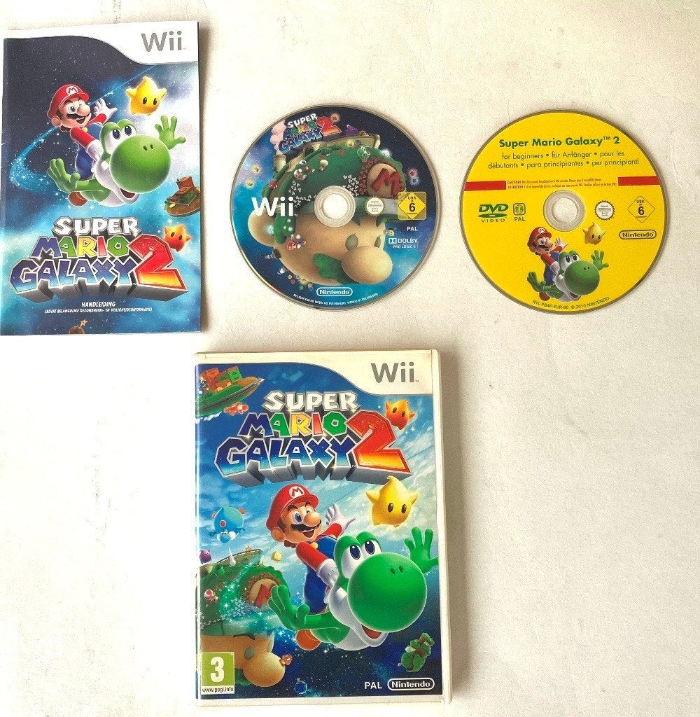 Super Mario Galaxy 2 (Wii)., Consoles de jeu & Jeux vidéo, Jeux | Nintendo Wii, Enlèvement ou Envoi, Comme neuf