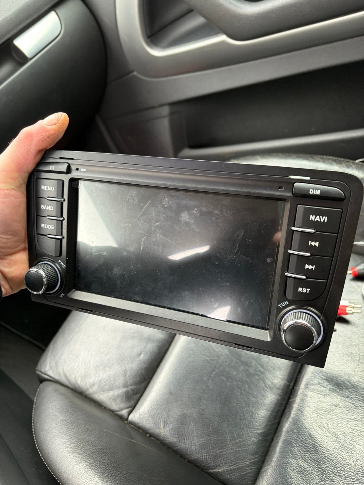 Autoradio audi a3 8p, Ophalen, Zo goed als nieuw