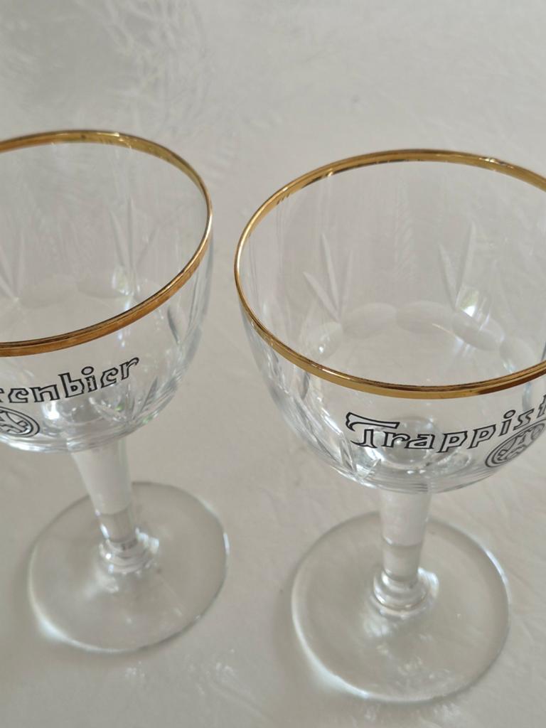 Trappist glas 2 stuks, Verzamelen, Ophalen