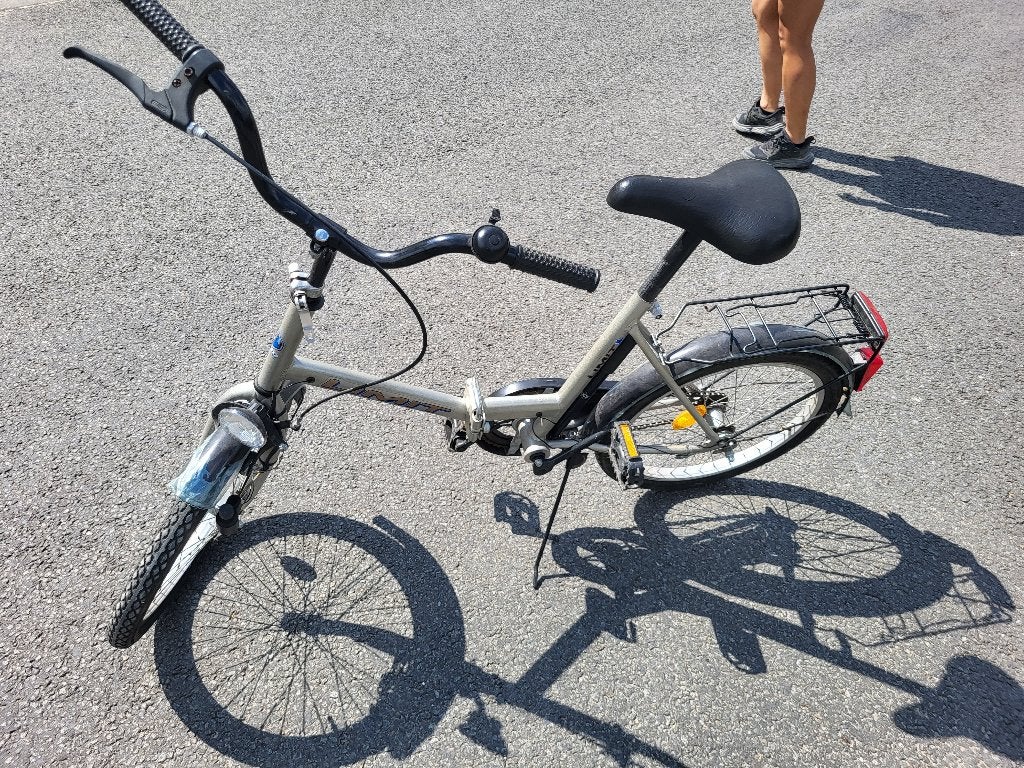 plooifiets, Fietsen en Brommers, Ophalen, Gebruikt