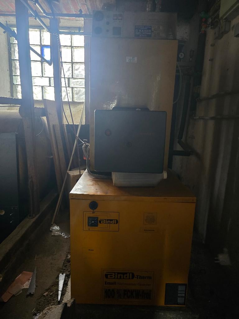 Olieketel uit 1996, Doe-het-zelf en Bouw, Ophalen, Gebruikt, 100 liter of meer, Propaan of Butaan