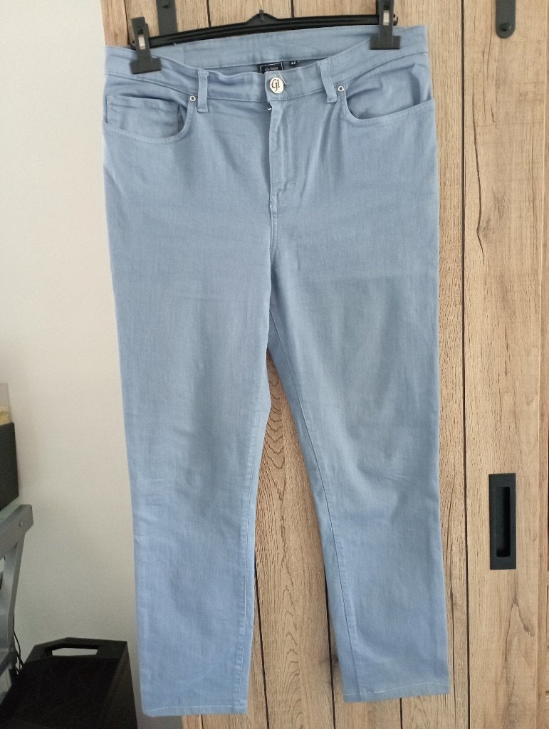 blauwe broek GREEN ICE mt 44, Ophalen