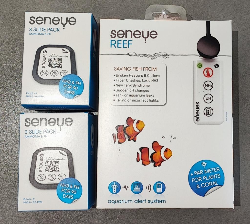 Seneye Reef met lichtmeter., Ophalen
