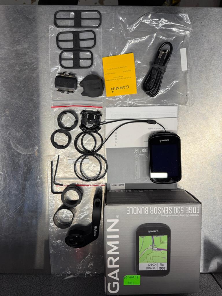 Garmin Edge 530 sensor bundle, Ophalen, Draadloos, Gebruikt