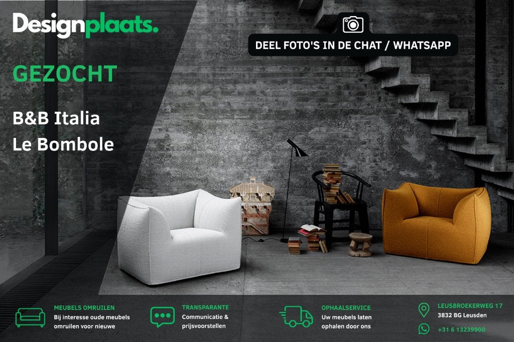 RECHERCHÉ: B&B Italia Le Bambole — Achat immédiat, Enlèvement ou Envoi, Tissus, Bankstel Bank Zetels Sofa Hoekbank Design bank