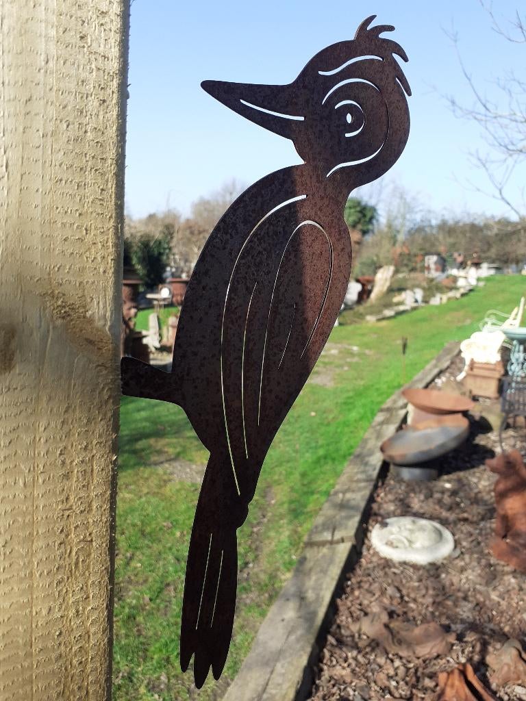 PIC EN METAL A FIXER, Jardin & Terrasse, Statues de jardin, Enlèvement ou Envoi, Neuf, Métal, Animal