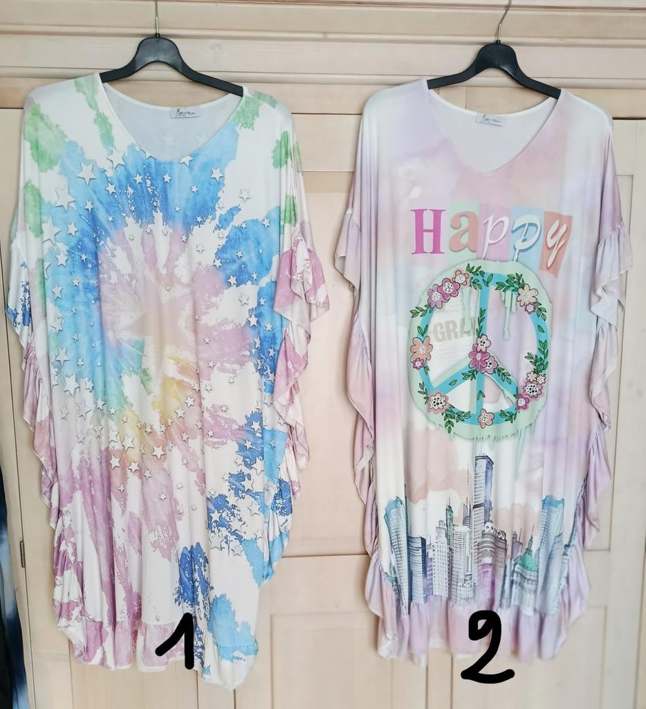 2 robes d' intérieur ou de plage, Ophalen