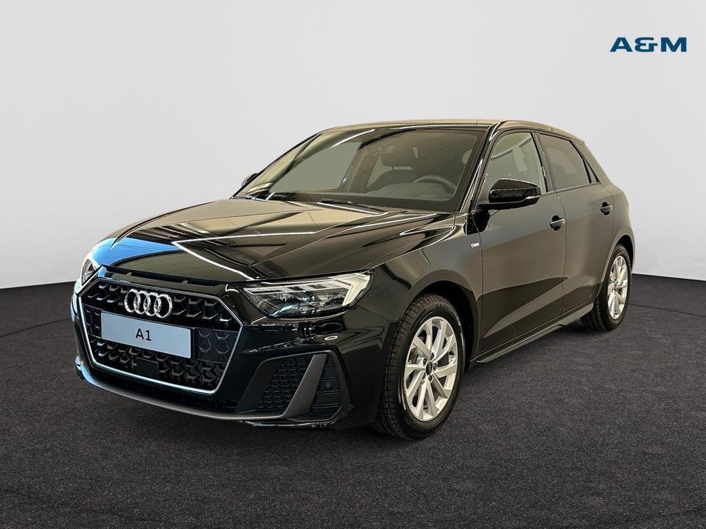 Audi A1 Sportback A1 Sportback 25 TFSI Sport Edition S line, Auto's, Audi, Automaat, Zwart, Navigatiesysteem, Stadsauto
