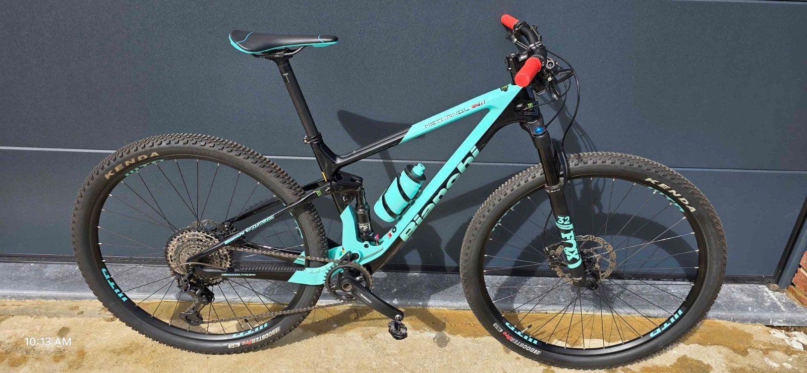 VTT Bianchi Methano CV FS 9.3 Full Carbon,XT, FULL Susp FOX, Fietsen en Brommers, Fietsen | Mountainbikes en ATB, Nieuw, Heren