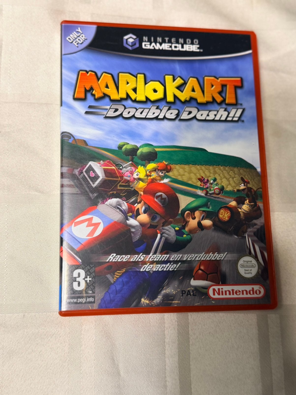 Nintendo Game cube Mario kart, Games en Spelcomputers, Games | Nintendo GameCube, Ophalen of Verzenden, Zo goed als nieuw