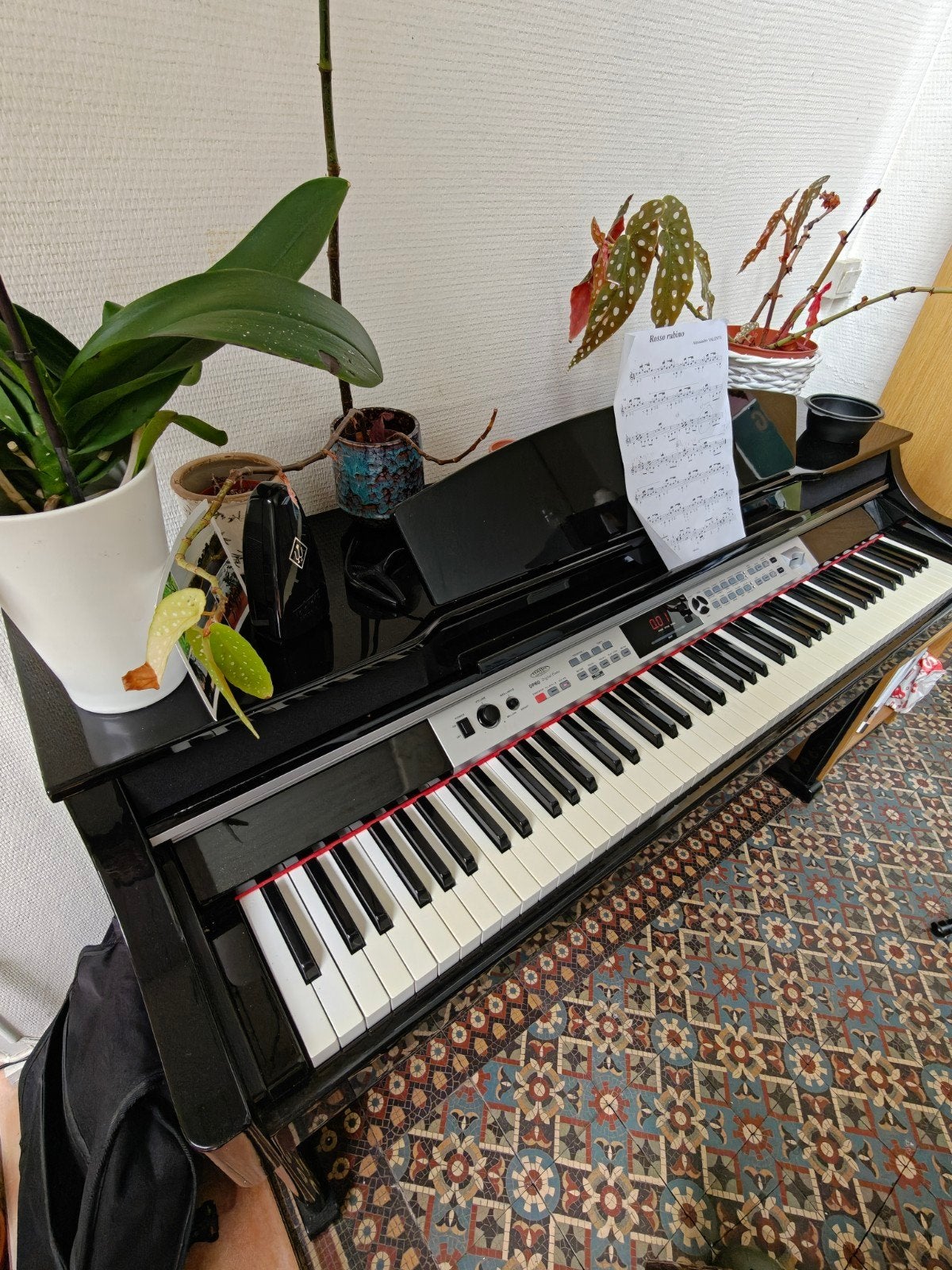 Piano numérique Classic Cantabile DP60 — 88 touches, Musique & Instruments, Pianos, Piano, Brillant, Enlèvement