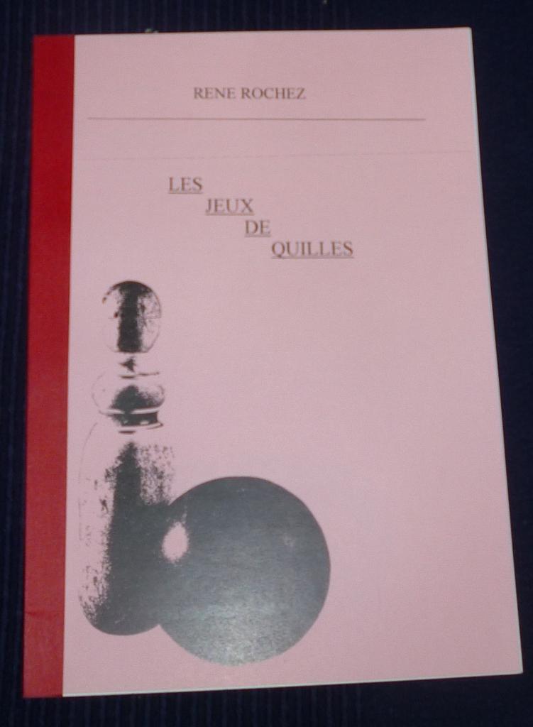 Brochure “Les jeux de quilles” René Rochez, Livres, Histoire nationale, Comme neuf, Enlèvement ou Envoi