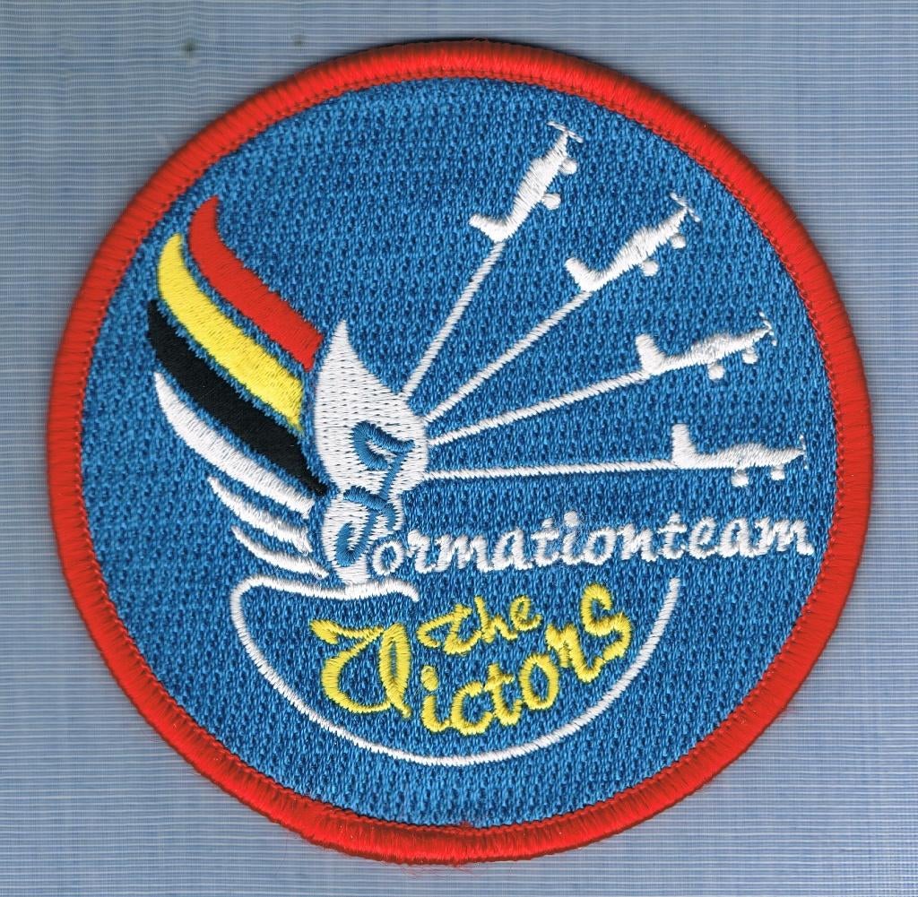 Patch "The Victors"  ( G6 ), Ophalen of Verzenden, Luchtmacht, Embleem of Badge