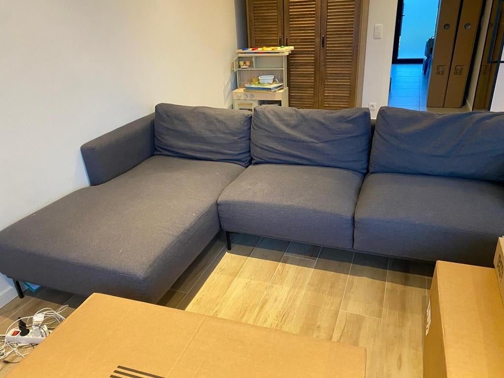 Zetel (hoek rechts met longchair) - 4,5 zit, Ophalen
