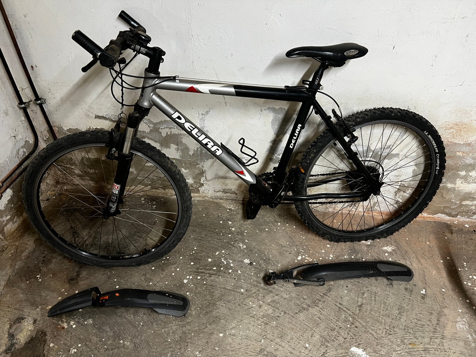 mountainbike - Shimano Diore afgemonteerd., Gebruikt, Velgrem, 15 tot 20 versnellingen, Ophalen