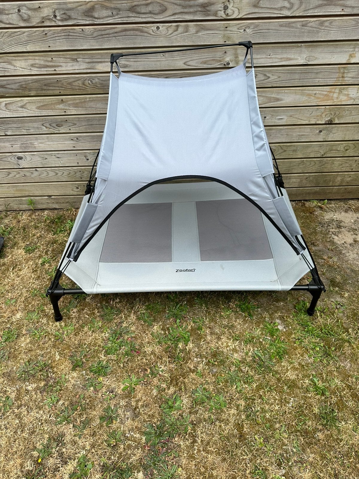 Zoofari met afneembaar zonnedak voor middelgrote hond, Caravanes & Camping, Tentes, Enlèvement, Comme neuf