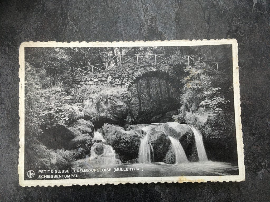 carte postale Müllerthal - Schiessentümpel - Petit Suisse, Enlèvement ou Envoi, Belgique et Luxembourg