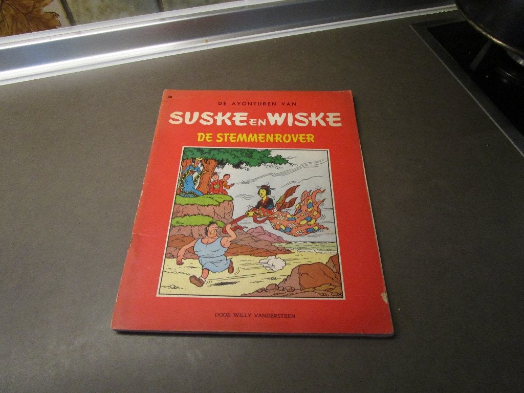Sus en Wis - De stemmenrover - 1963, Gelezen, Willy Vandersteen, Eén stripboek, Ophalen of Verzenden