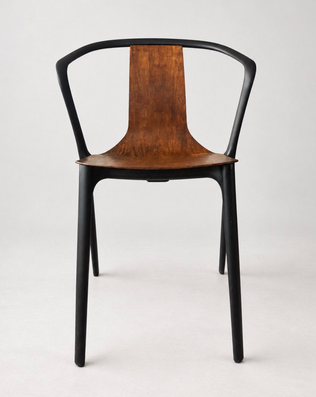 4x Vitra Belleville Wood — Bouroullec, Antiek en Kunst, Ophalen, Zwart, Hout, Set