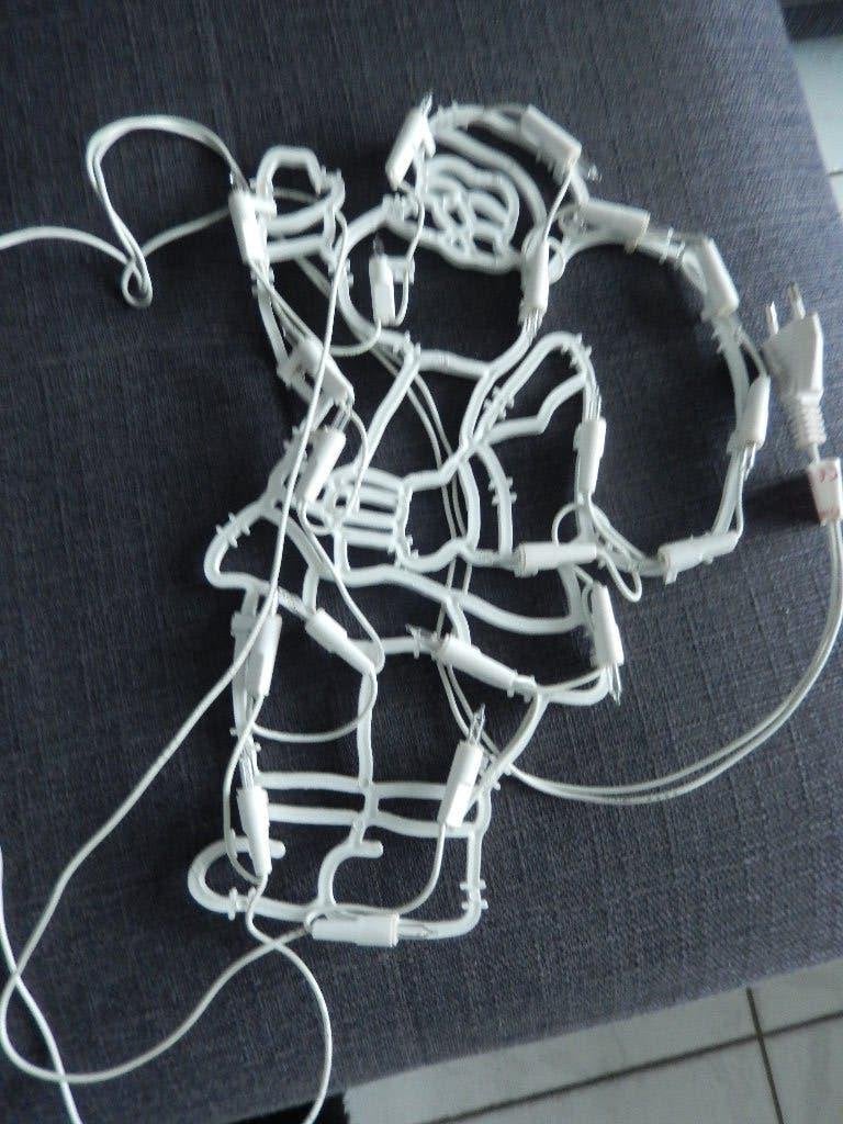 Kerstman verlichting (zgan), Ophalen of Verzenden, Zo goed als nieuw