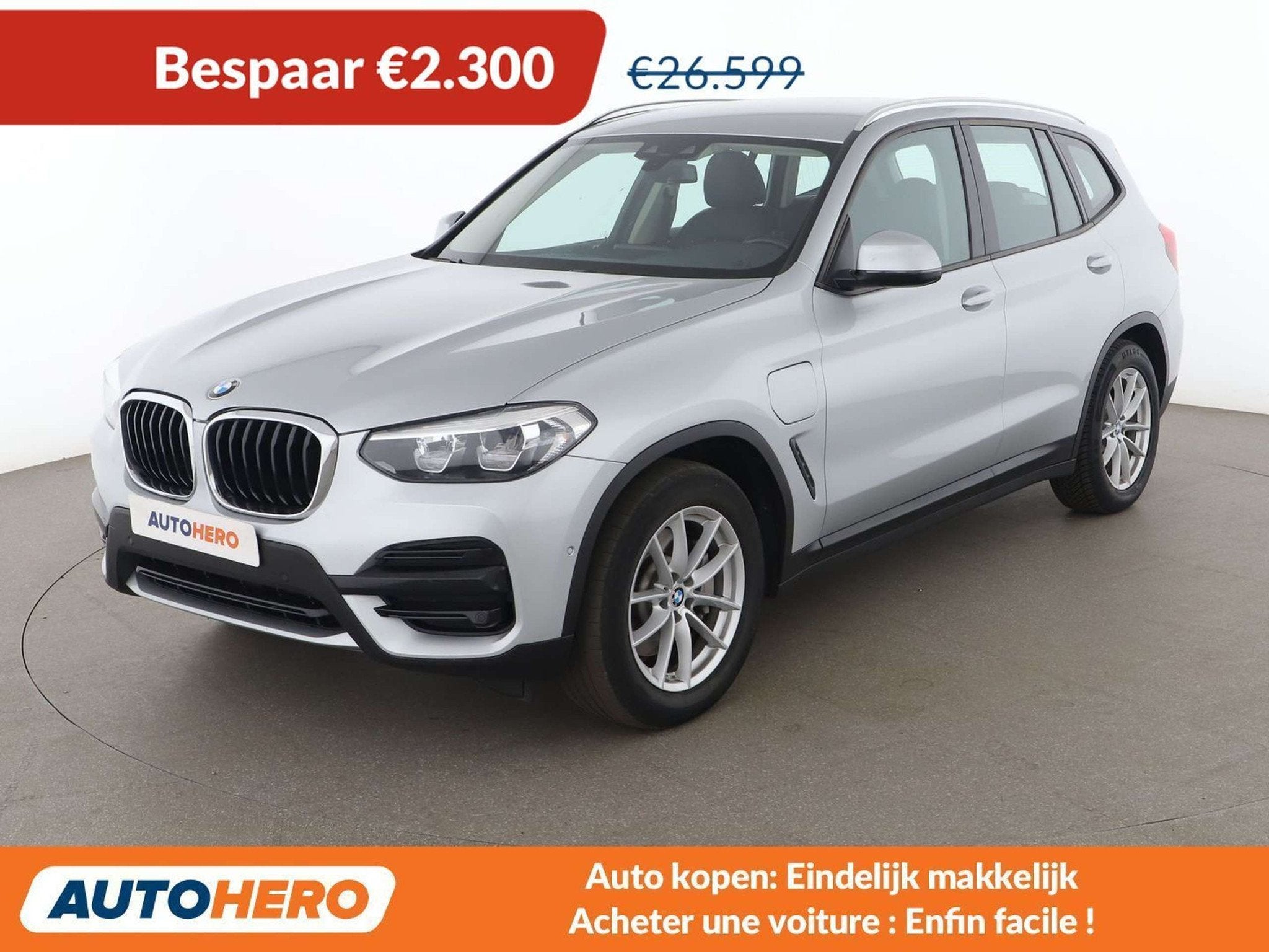 BMW X3 xDrive 30e Advantage (bj 2021, automaat), Auto's, Automaat, Elektrisch, 5 zetels, 1990 kg