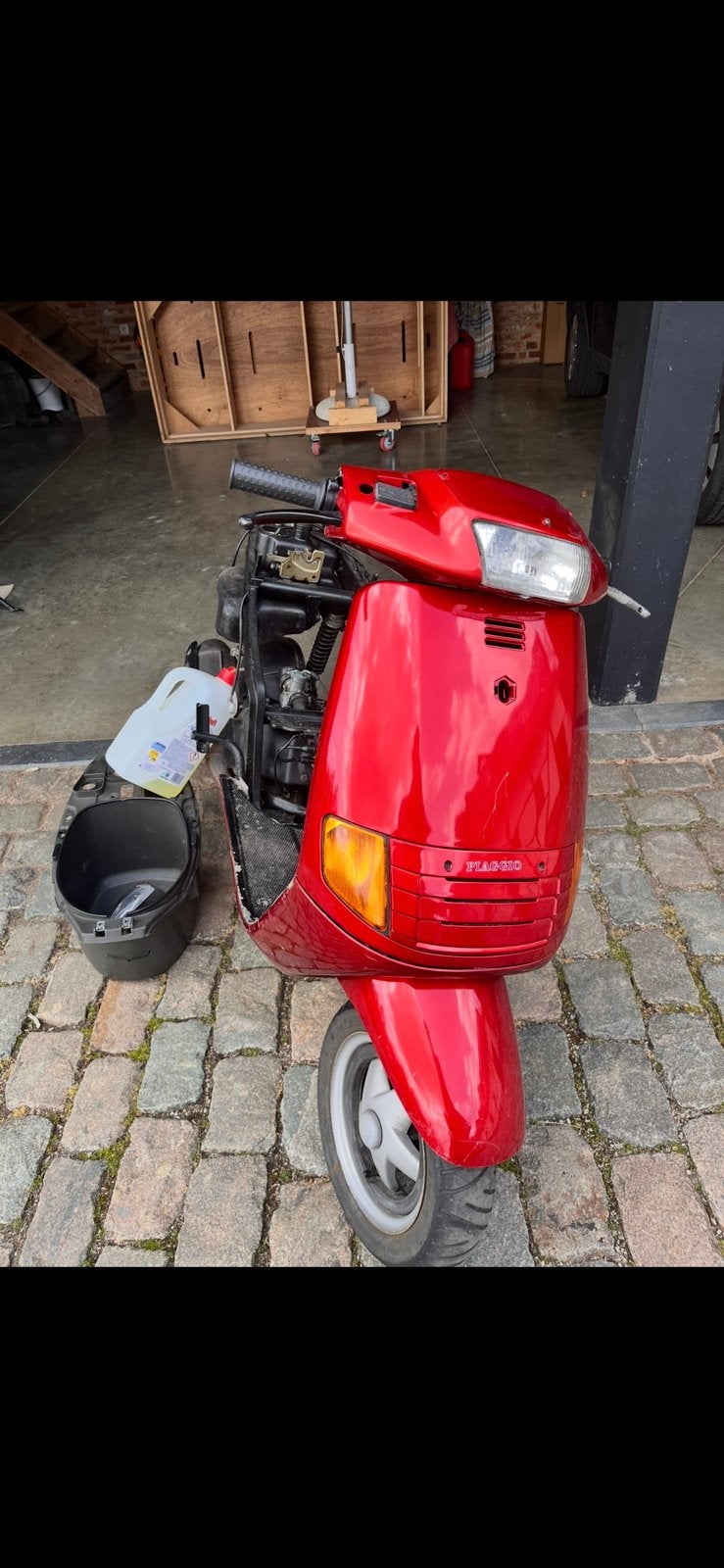 Piaggo SKR 125, Ophalen, Zo goed als nieuw