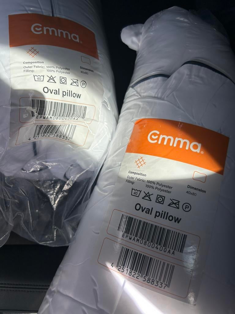 Oreillers Emma — destockage, Neuf, Oreiller, Une personne, Enlèvement