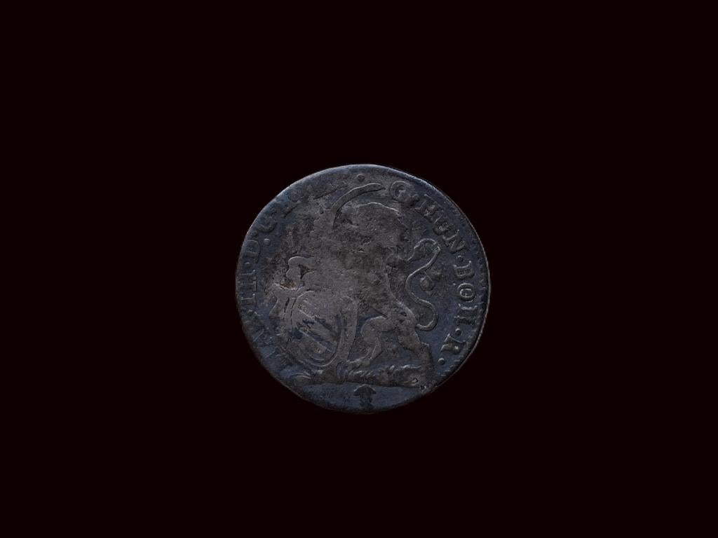 Escalin 1765 Marie Thérèse Bruxelles, Timbres & Monnaies, Enlèvement ou Envoi, Argent, Argent