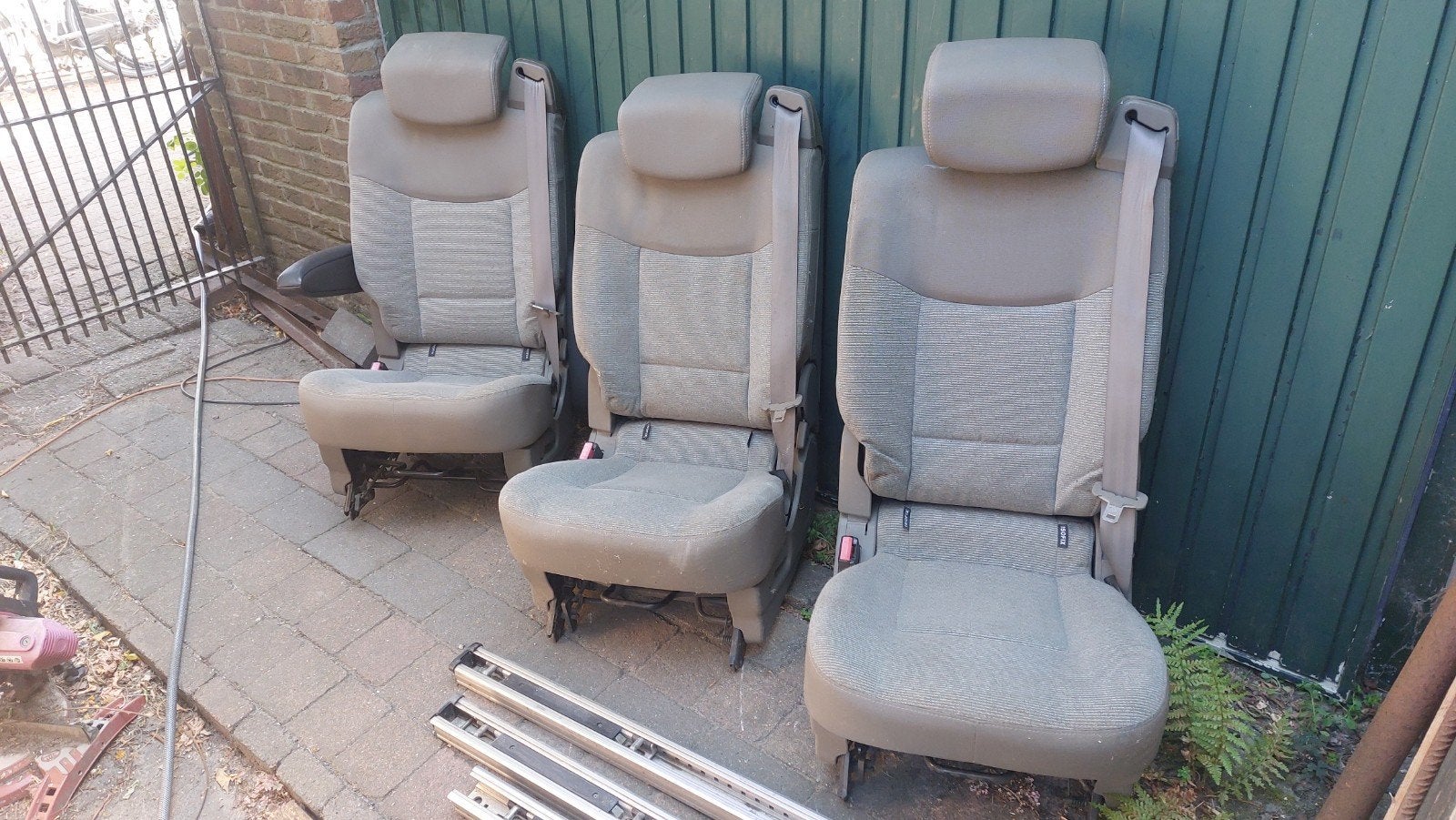 3 Renault Espace stoelen, Autos : Pièces & Accessoires, Habitacle & Garnissage, Renault, Utilisé, Enlèvement