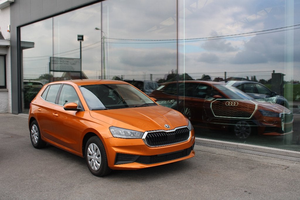 SKODA FABIA 1.0TSI AMBITION, Auto's, Dealer onderhouden, Stof, Euro 6, Overige kleuren