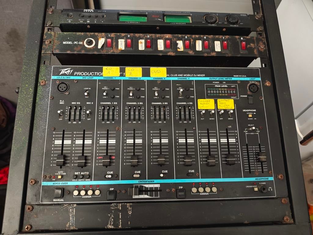 Mengtafel DJ, Muziek en Instrumenten, Mengpanelen, Ophalen