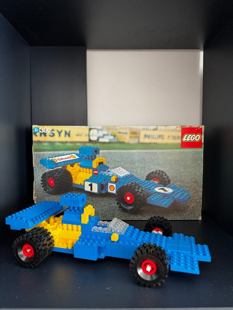 Vintage LEGO 392 Formula 1, Gebruikt, Lego, Inclusief accessoires, Ophalen of Verzenden