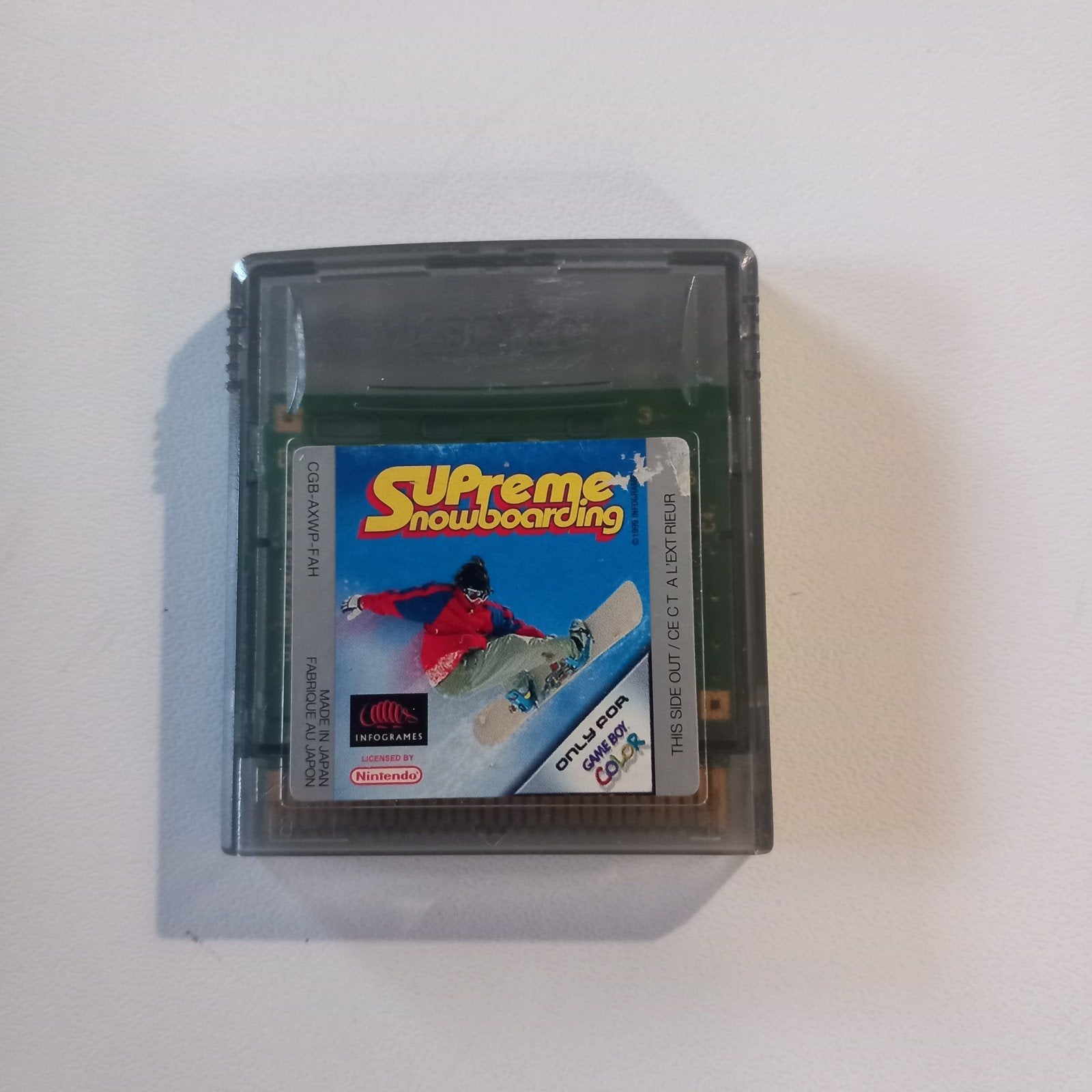 Supreme Snowboarding pour Nintendo Gameboy Color Pal, Consoles de jeu & Jeux vidéo, Enlèvement ou Envoi