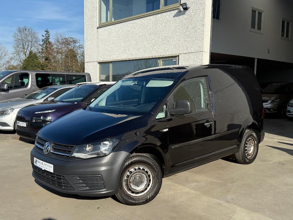 VW Caddy 2.0 TDI, 1ste eig, 01/2016, €6b, BTW wagen, Airco, Autos, 75 kW, Achat, Euro 6, Entreprise