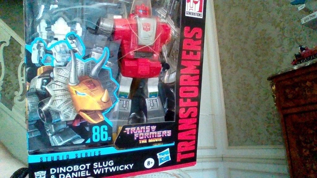 Transformers the movie dino bots slug (leader class), Enlèvement