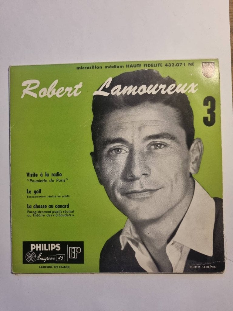 Robert Lamoureux - 3 - Visite A La Radio Paupiette De Paris, Enlèvement ou Envoi, Utilisé