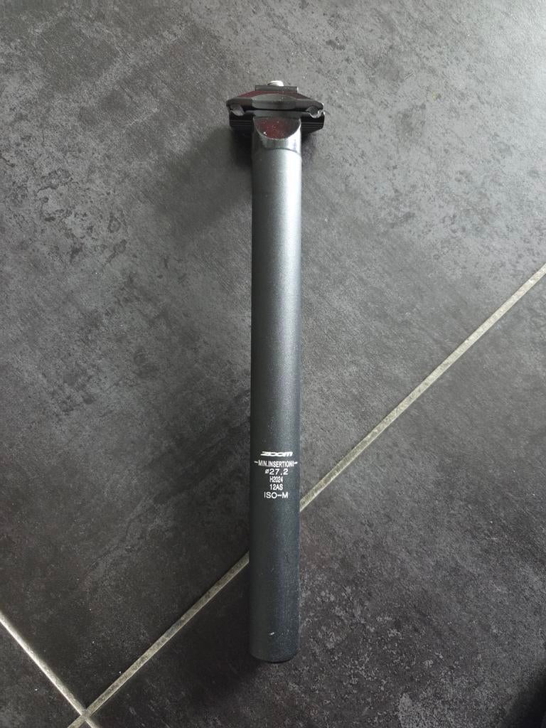 Gloednieuwe aluminium zadelpen van Zoom, Fietsen en Brommers, Fietsonderdelen, Nieuw, Aluminium, Ophalen of Verzenden