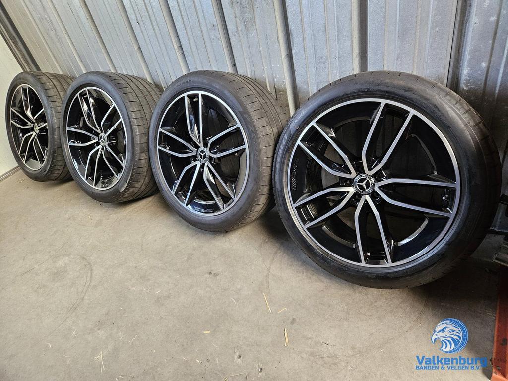 7mm! Originele Mercedes GLS GLE W167 AMG 22 inch zwarte velg, Autos : Pièces & Accessoires, Pneus & Jantes, Pneus et Jantes, Pneus été