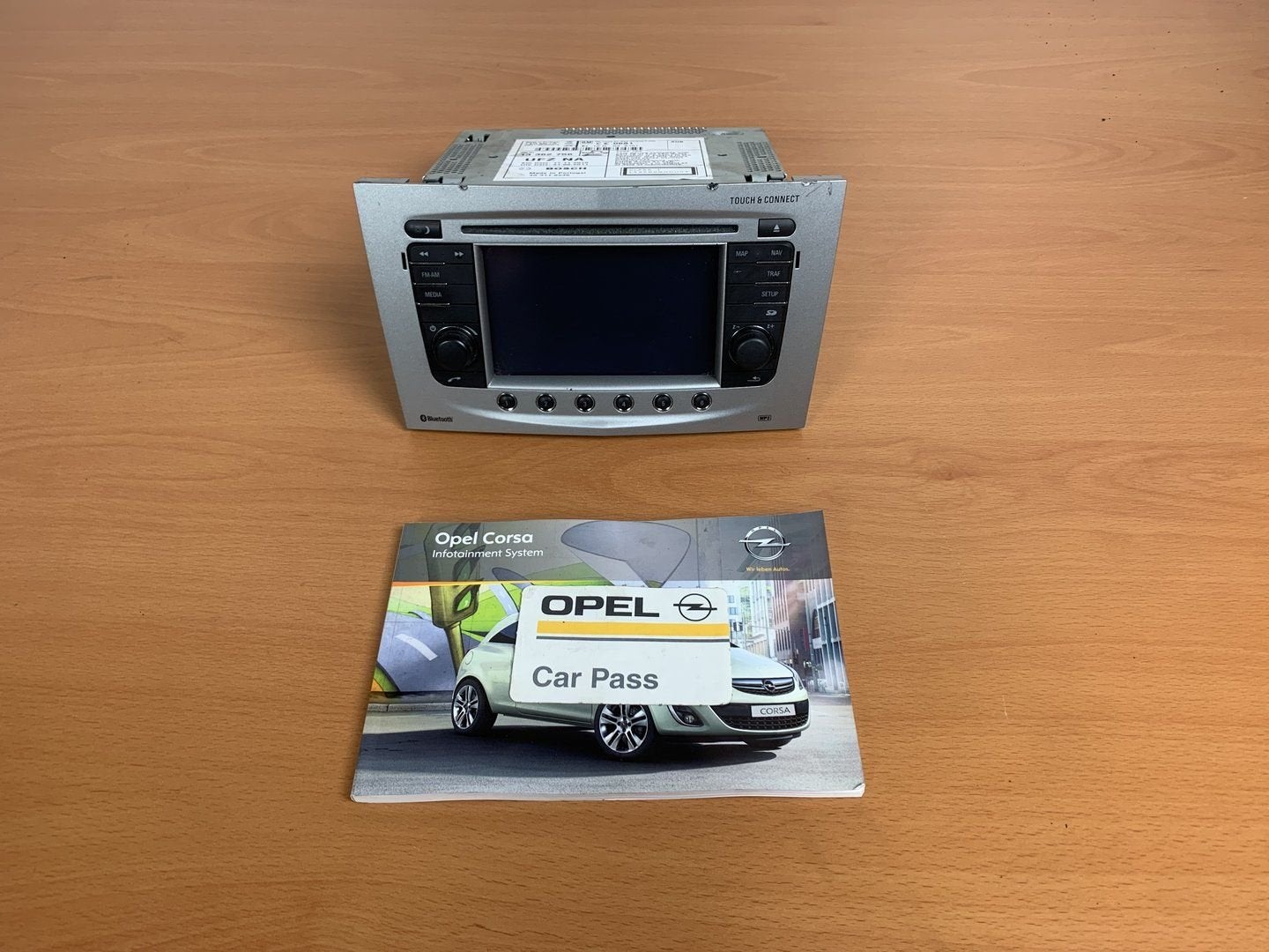 schermradio opel corsa D 2009 tot 2014 touch & connect, -, Utilisé, -, -