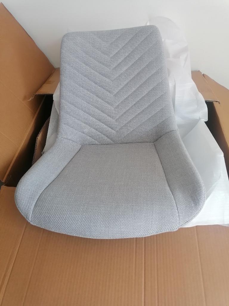 4 eetkamerstoelen, Huis en Inrichting, Ophalen, Nieuw, Vier, Stof