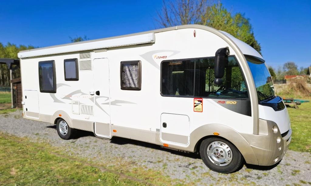 Itineo MB 800 (2011), Caravans en Kamperen, Mobilhomes, Particulier, meer dan 6, Integraal, Fiat, Fiat, 7 tot 8 meter, Diesel